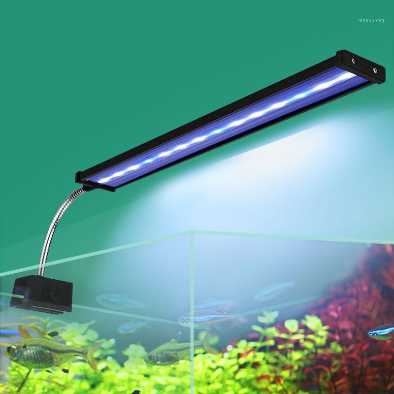

LED Aquarium Light For Aquatic Plant Flexible Head Aluminum Alloy 3w 7w 12w 14w 16w 18w 220~240V Ultra thin Fish Tank Lamp1