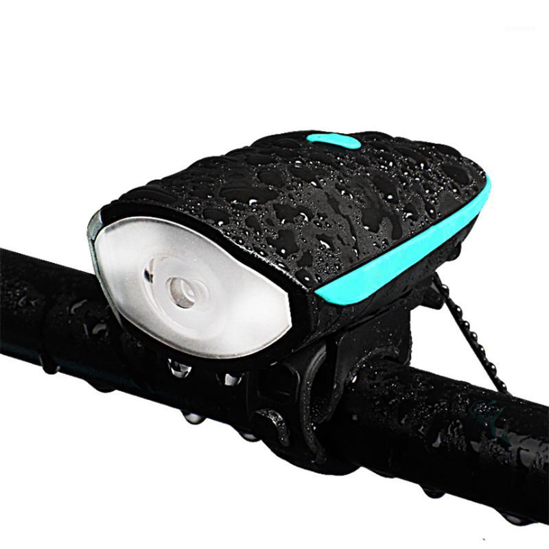 

Bicycle Light with Horn USB for Front Light Rechargeable Front Accessories LED Headlight Bike Lamp Cycling1
