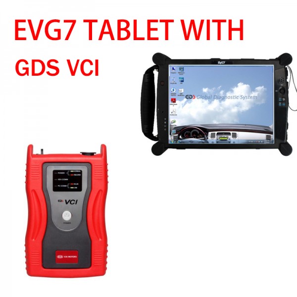 

EVG7 Tablet And Gds Vci Tool For Kia & Hyundai