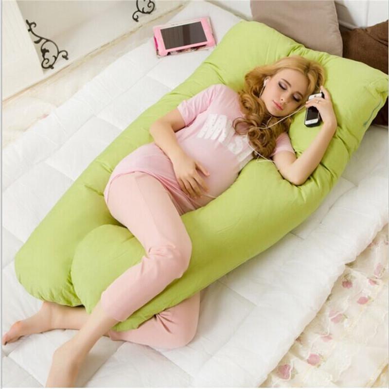 

Comfortable U type pillows Pregnancy Body pillow For Pregnant Women Best For Side Sleepers Removable Pillows