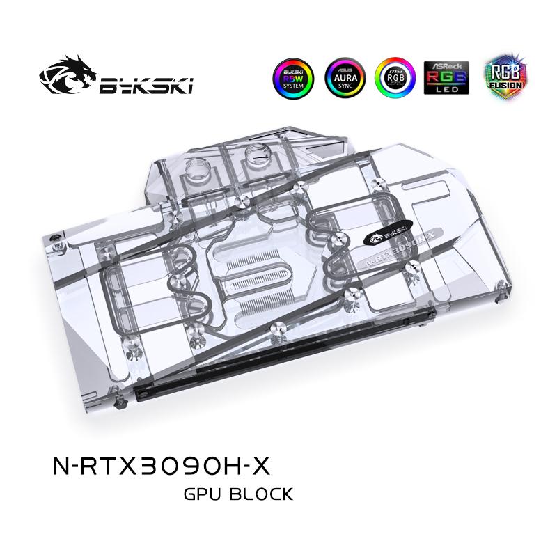 

Bykski RTX 3090 3080 GPU Water Cooling Block For Liquid Cooler, All Founder Edition RTX3090 / 3080, N-RTX3090H-X