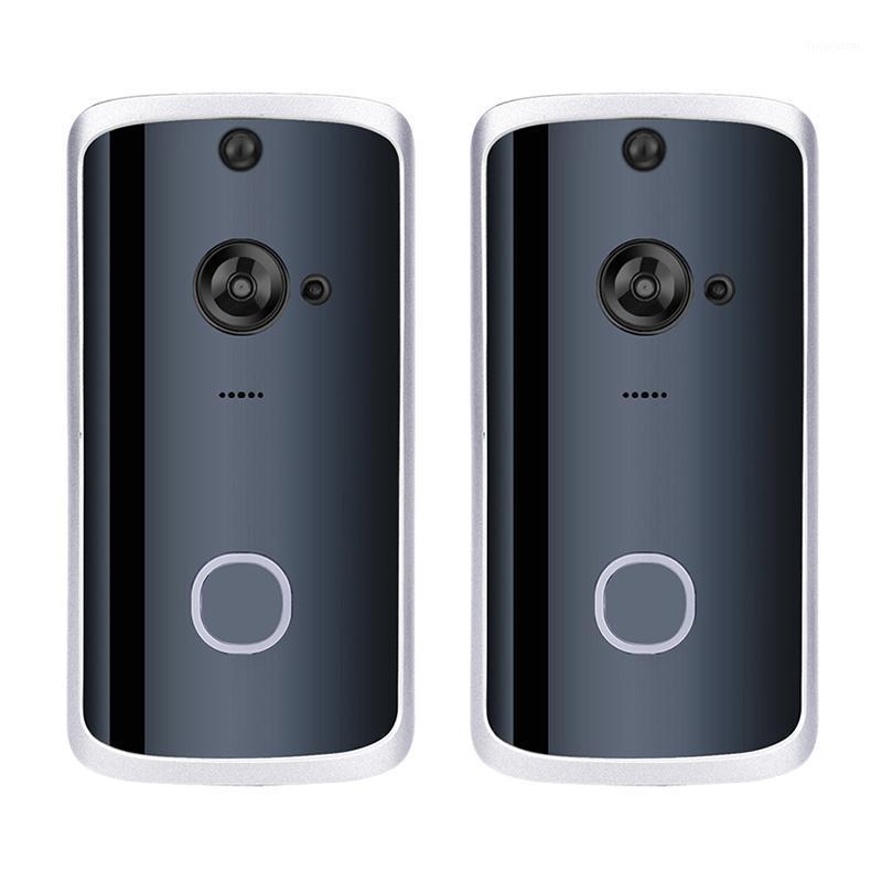 

Video Doorbell Security Protection 720P Doorbell Camera Voice Call Motion Detection Night Vision1