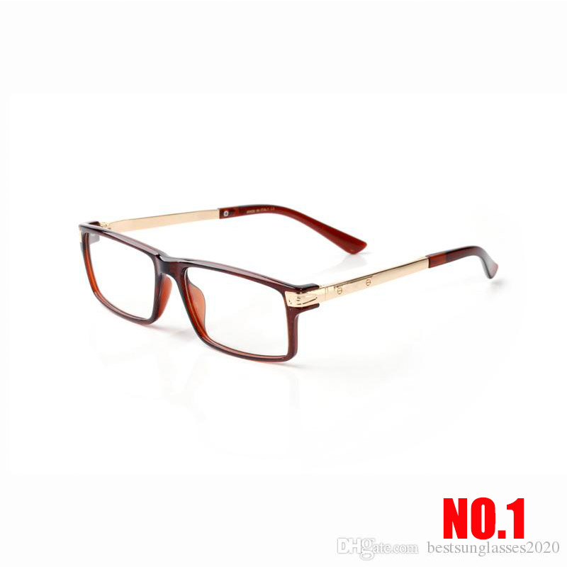 

fashion the artist rectangle man metal Leopard sunglasses optical frames fashion buffalo horn Frame glasses eyeglasses Unisex High321e