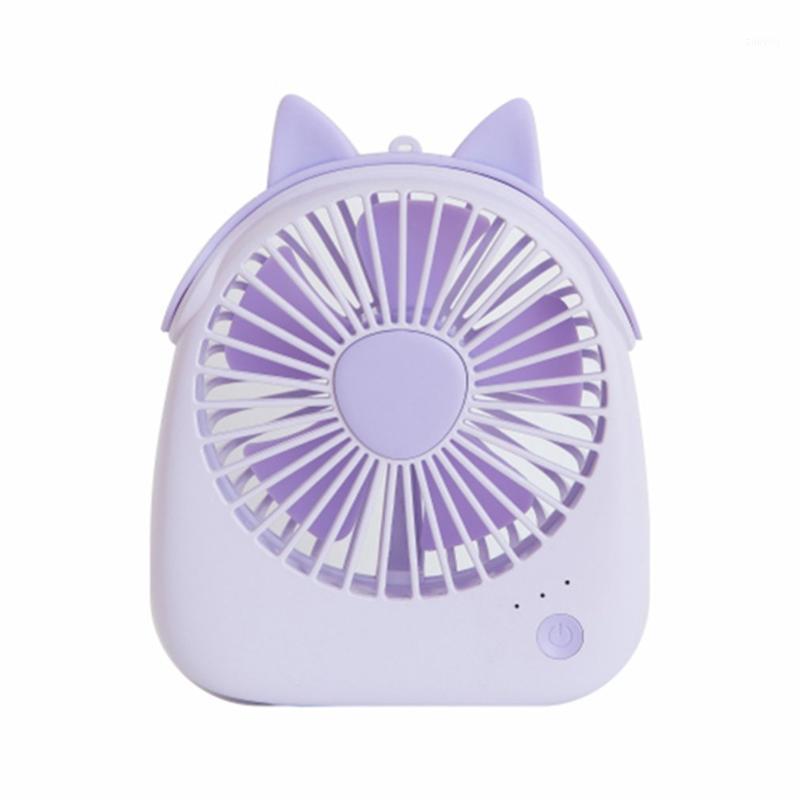 

Cute Desktop Mini Fan Handheld Fan Portable Electric USB Rechargeable Battery Small Outdoor Portable1