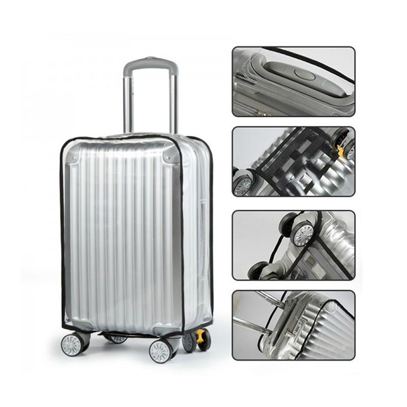 

Everyfit Universal Waterproof Transparent Protective Luggage Suitcase Cover Case Travel