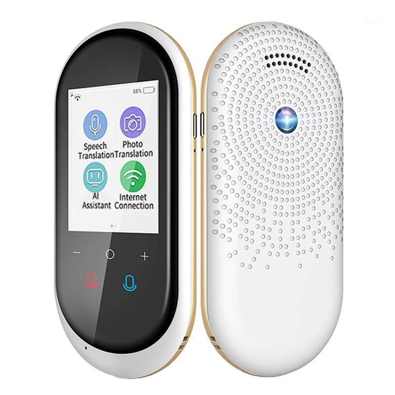 

2.4 Inch Portable Translator Translate 70 Languages Translator Voice Photo Translation(White)1
