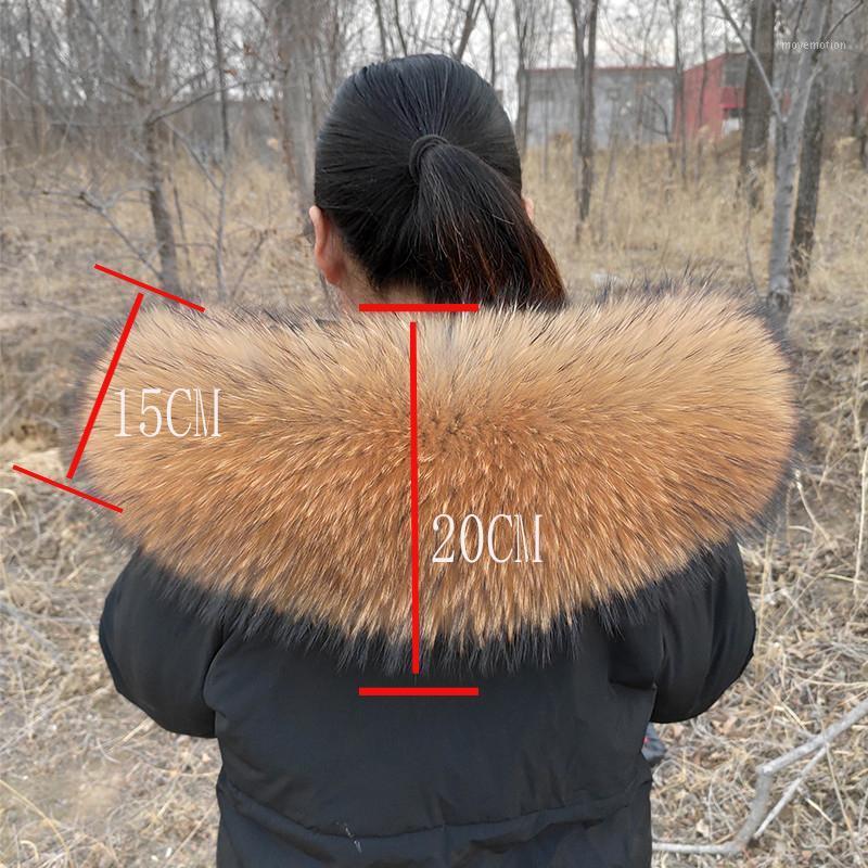 

100% real fur animal fur collar hat strip raccoon real collar children's clothing down coat sold separ1