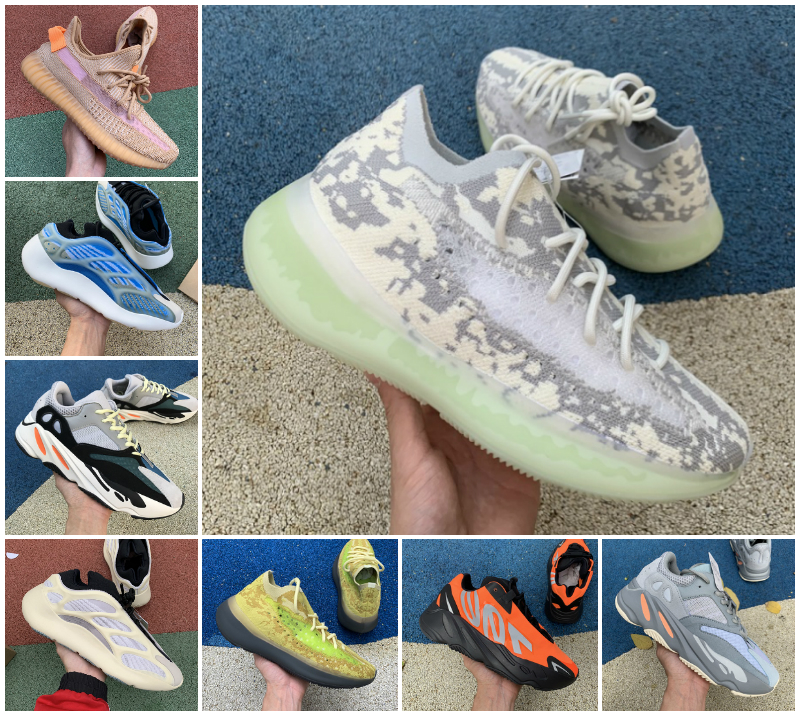 

High Quality 700 Inertia Running Shoes Cheap Vanta 700 V3 Alvah Azael 3M Reflective Magnet V2 Mist Alien Mens Women Trainer Outdoor Sneakers, A-s029