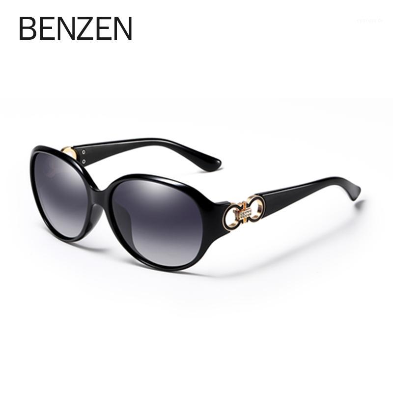 

BENZEN Polarized Sunglasses Women New Rhinestone Ladies Sun Glasses Vintage oculos feminino lentes de sol muj UV 400 66371
