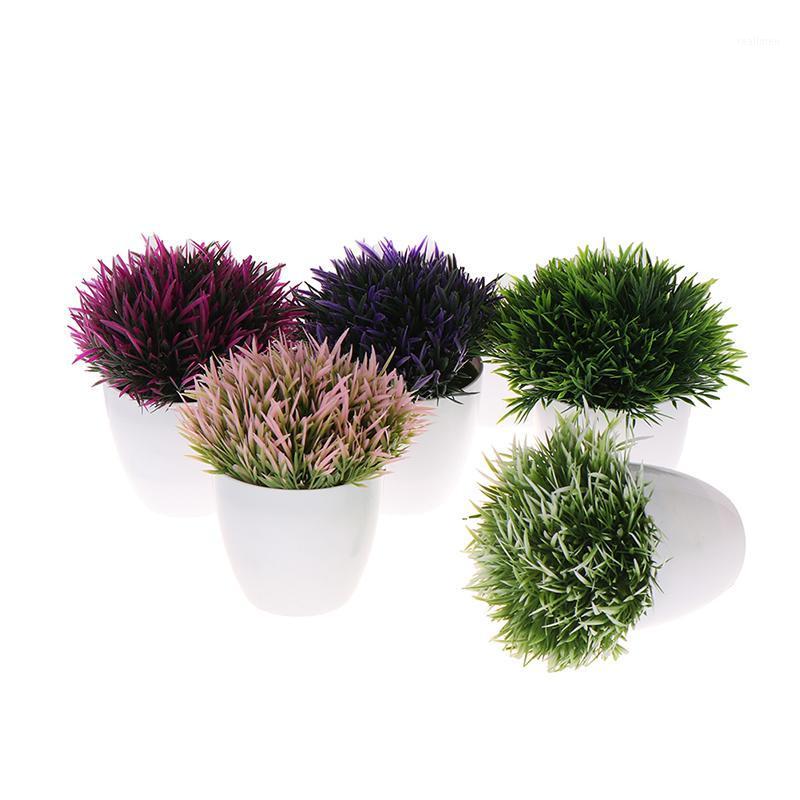 

1 Pcs High Quality Artificial Plants Bonsai Small Tree Pot Plants Fake Flowers Potted Ornaments For Home Garden Decoration1