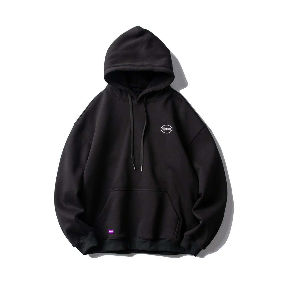 

2021 Luoye Winter Original American Style Velo-lined Cloth Embroidered Sweater with Hood Z806 1rgl, Red