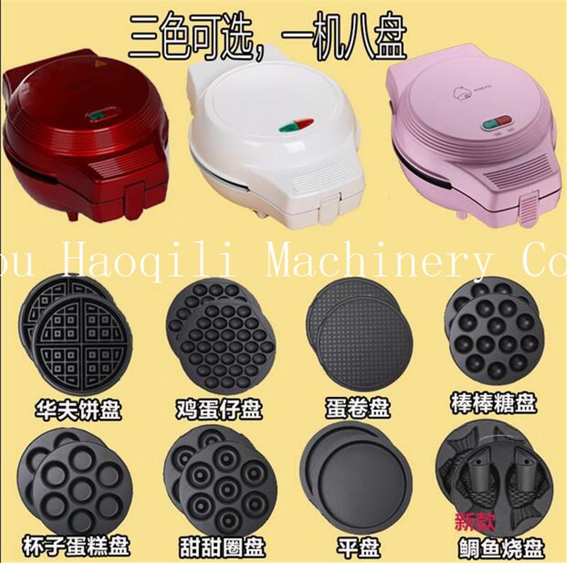 

Home Muffin Waffle Machine Egg Aberdeen Machine Octopus Donut with 8 models