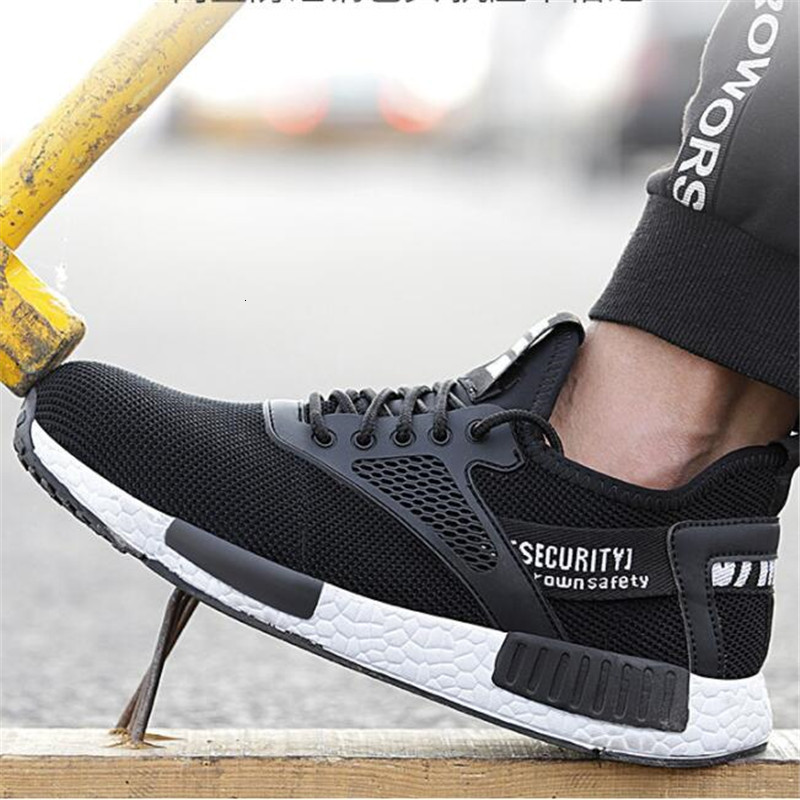 

Designer Light Dropshipping Safety Toe of Steel Working Shoes Man Anti-smashing Shoe Construction Sneaker with N0ux Q3al, 01