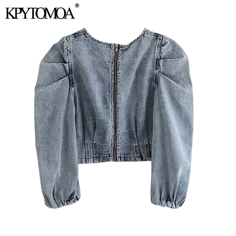 stylish zipper denim shirts