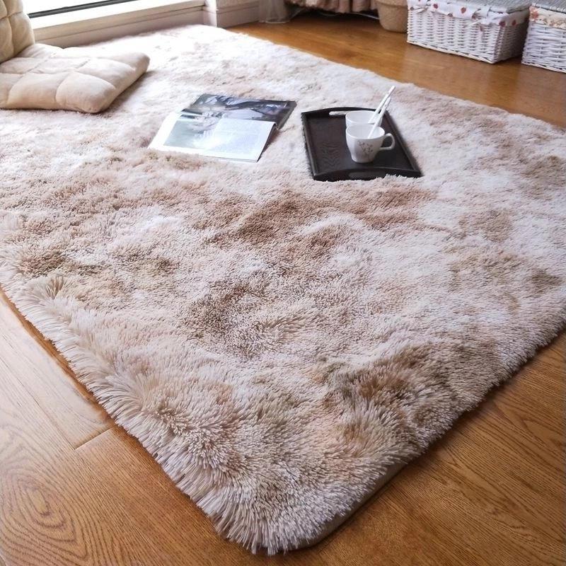 

Motley Plush Carpets For Living Room Soft Fluffy Rug Home Decor Shaggy Carpet Bedroom Sofa Coffee Table Floor Mat Cloakroom Rugs, Motley water gray