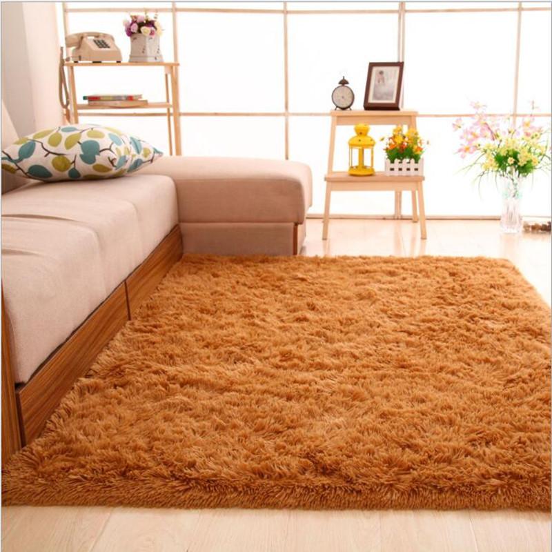 

130*160cm--2021 New Arrival Shaggy Carpet For Living Dining Bedroom Car/Brand Rug Anti-skid Carpet, Red