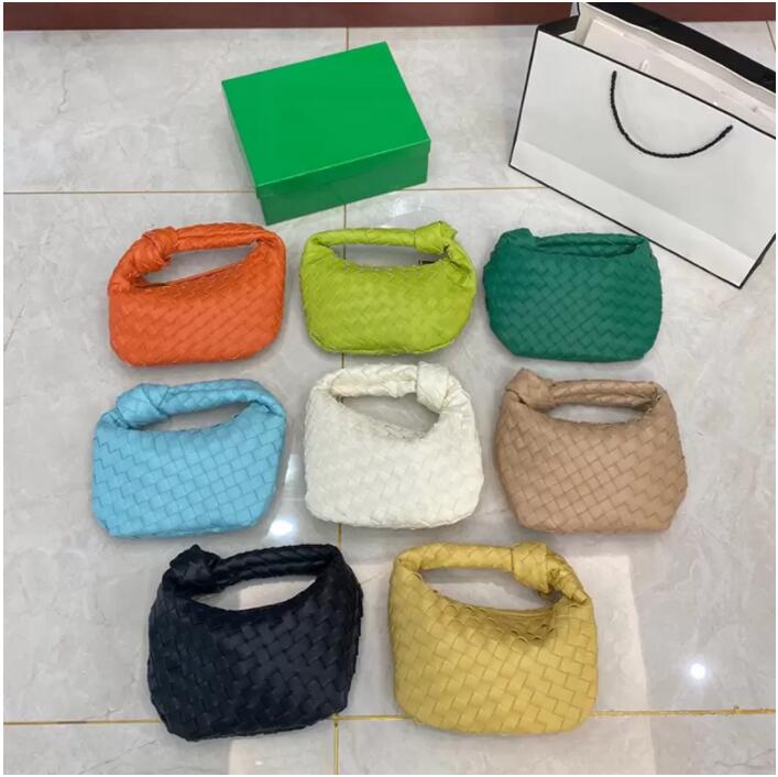 

Knitting Bag Fashion Clutch For Women Designer Handbag Mini Jodie Shoulder Bags Designers purse Cross body Handbags, Blue