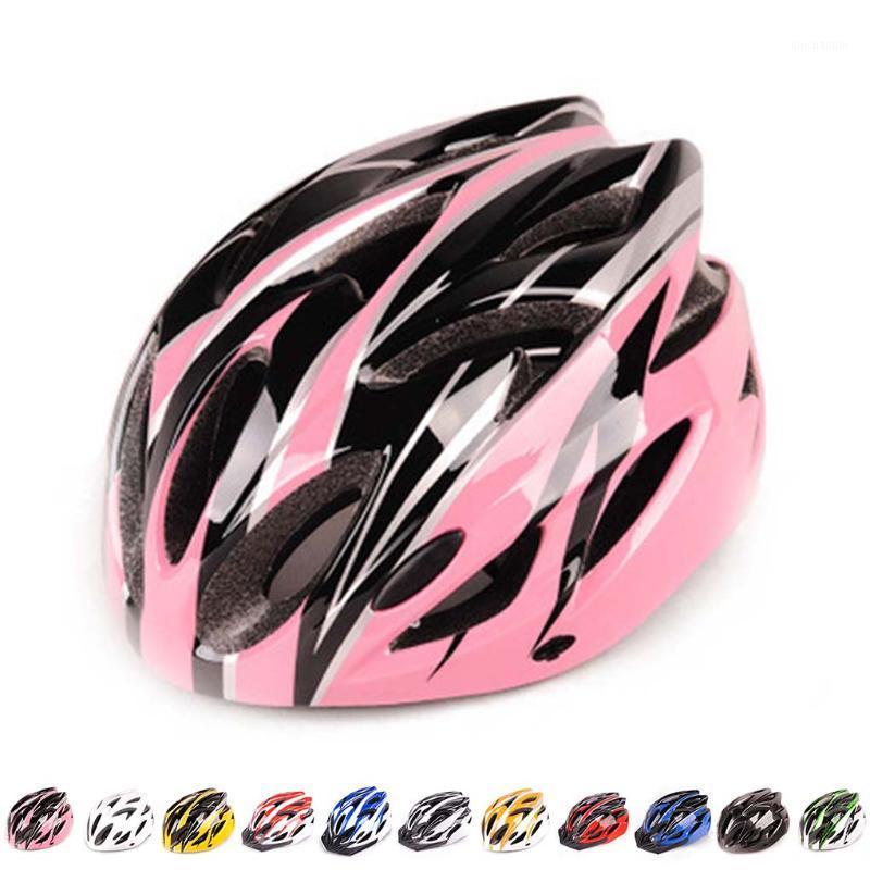 

7 Styles Bike Helmet LED Lights Visors For Men Women Breathable Ultralight Sport Cycling Helmet MTB Mountain Road Bicycle1, 02b