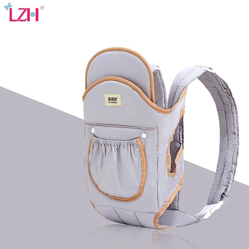 

LZH 2020 New Ergonomic Infant Baby Carriers Sling Front Hug Waist Stool Kangaroo Baby Wrap Carrier for Travel 0-36 Months