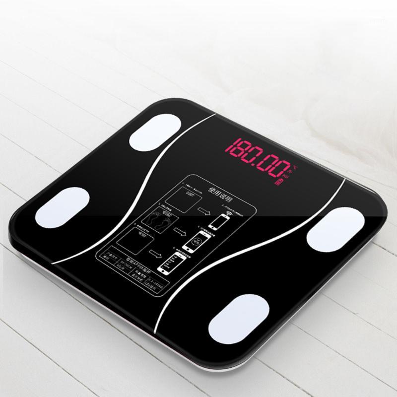 

Bathroom Scale Multi-Functional Home Use Intelligent Body Fat Scale with Led Display BT Electronic Smart Digital Weight1