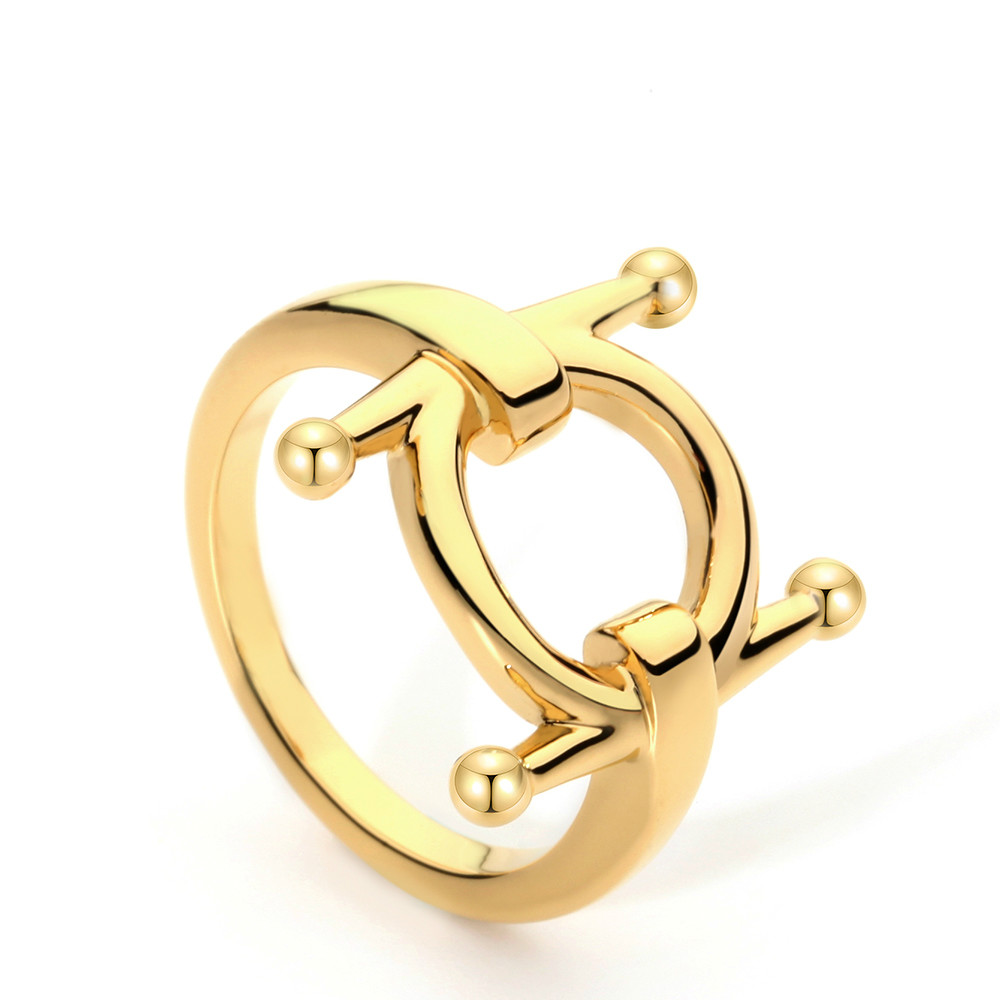 

VAROLE Fashion New Wedding Rings for Women Gold Color Korean Ring Jewelry Wholesale