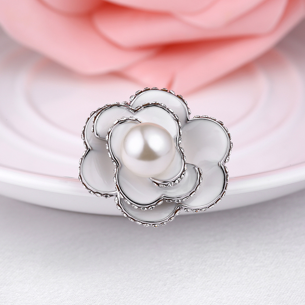 

K gold zircon ring ins fashion trend ladies hand ornaments petals diamond accessories engagement marriage proposal anniversary ring