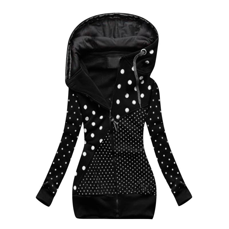 

Hot Women Sweatshirt Women' Solid Stitching Drawstring Hooded Slim Pullovers Winter Fashion Hoodies Outwear Pull Femme, Black