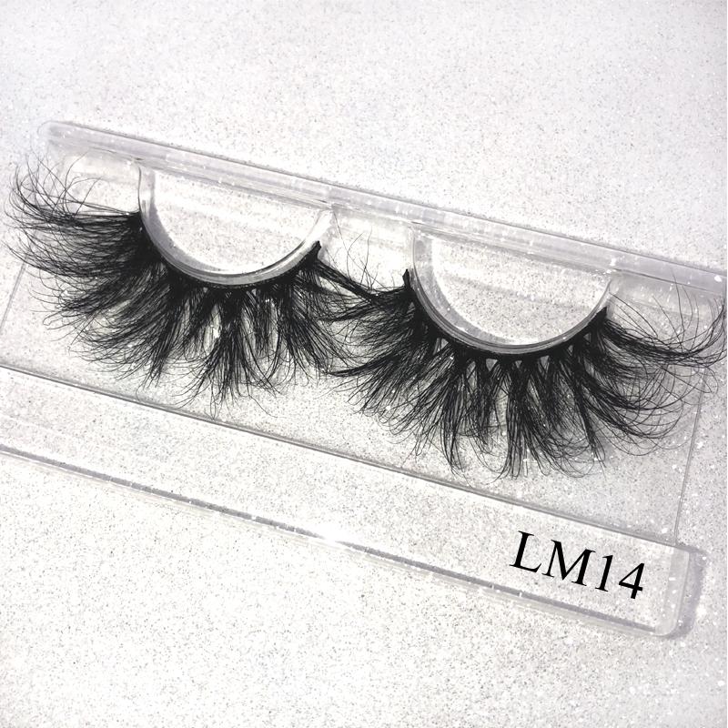 

Buzzme 28mm Real Mink False Eyelashes With Paperbox Dramatic 3D Volume Fake Lashes Makeup Eyelash Extension
