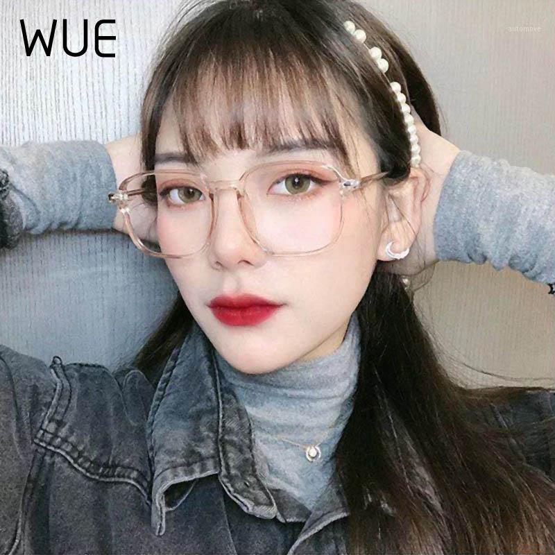 

2020 New Fashion Retro Frame Flat Mirror Glasses Unisex Made Acetate Eyeglass1