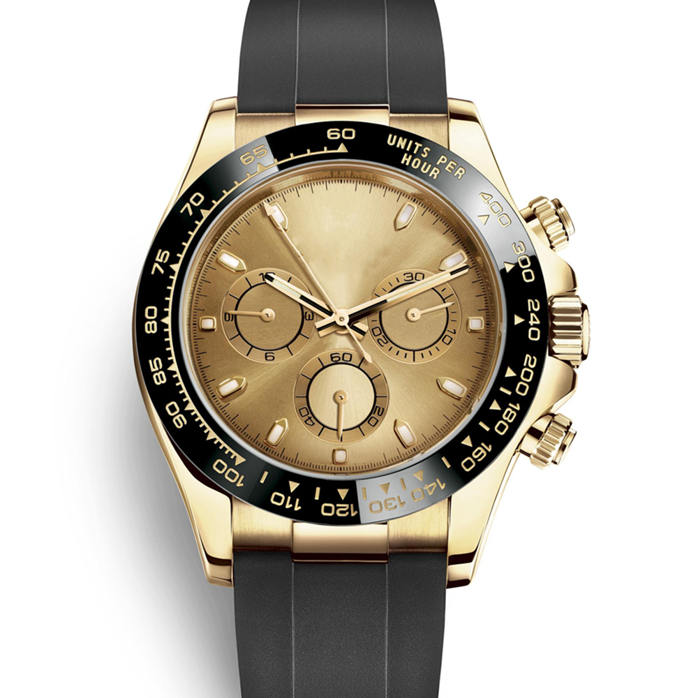 

2021 Sell like Silicone Belt Ceramic MENS Watches Men Designer Mechanical Stainless Steel Multifunction Automatic Movement Watch Wristwatch, Slivery;brown