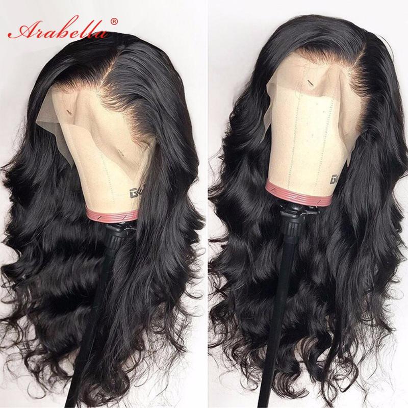 

Arabella Body Wave Lace Front Human Hair Wigs Remy Natural Hair Line With Baby Body Wave Pre Plucked 13x4 Lace Frontal Wig, As pic