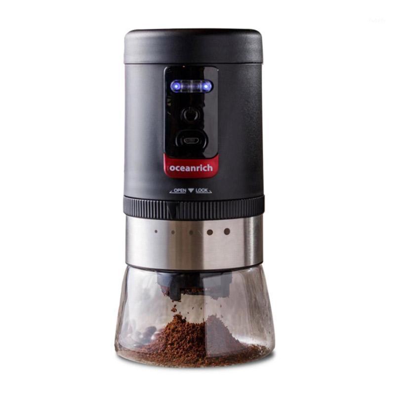 

OR-G1 Mini Grinder Coffee Bean Grinder Household Small Stainless Steel Electric USB Charging Port 485g1