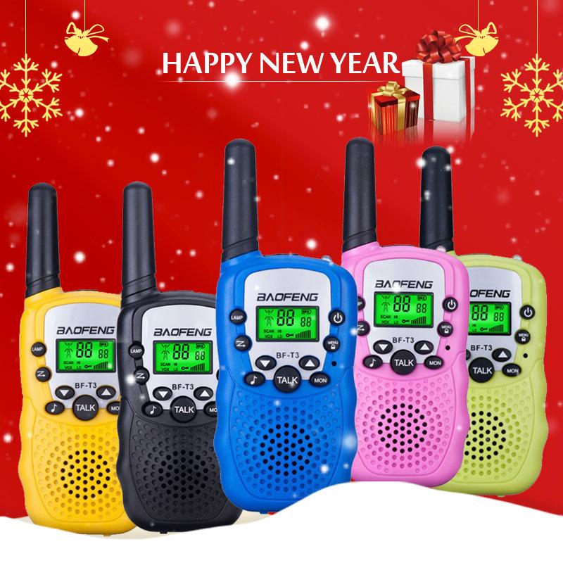 

Baofeng BF T3 Walkie Talkie Kids 2pcs Comunicador distanza radio per bambini 100-800M walkie-talkie regalo di natale di complean