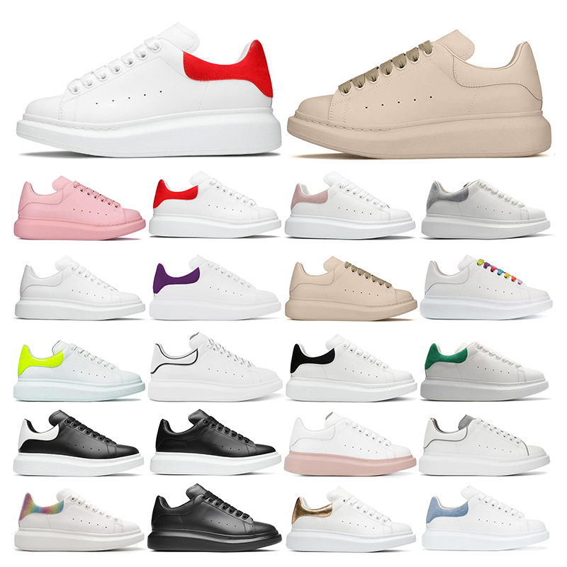 

2020 Mens sneakers platform Reflective white leather black suede casual shoes Dream blue Grey Pink Beige womens fashion comfortable sport