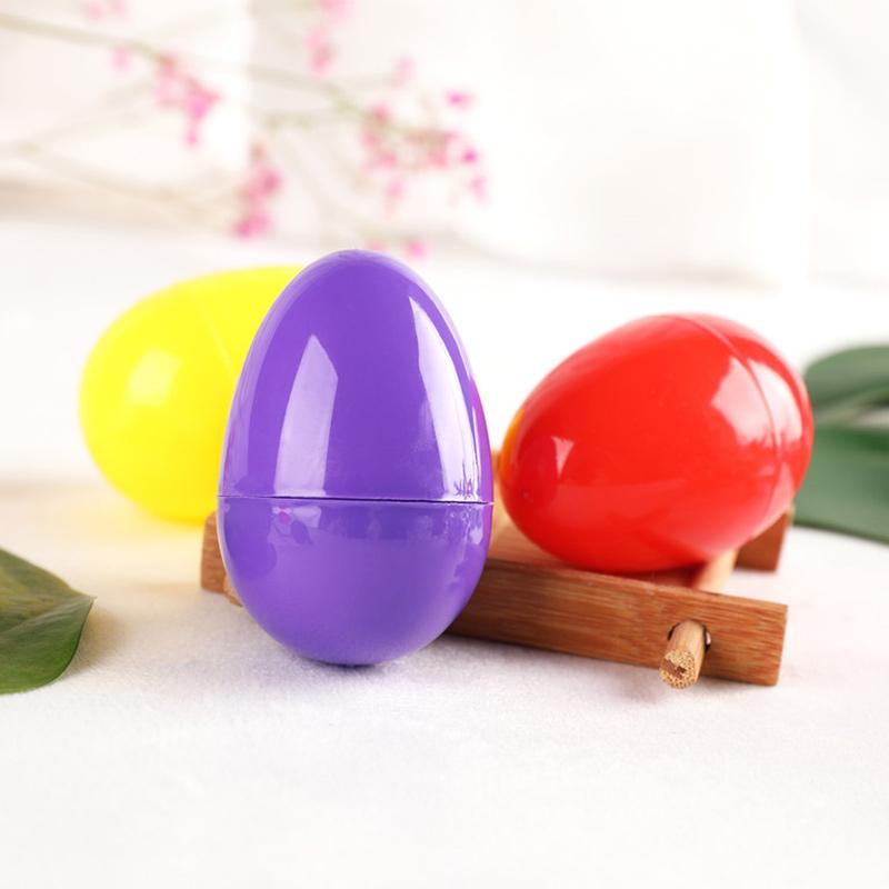 

12pcs Colorful Easter Eggs Children's Handmade Diy Plastic Egg Shell UD88