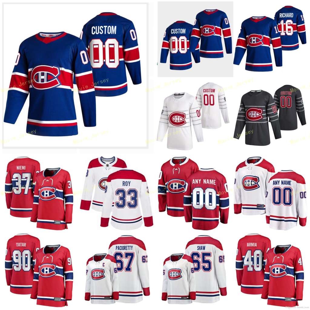 

2021 Reverse Retro Montreal Canadiens Jerseys Danault Phillip Drouin Jonathan Edmundson Joel Evans Jake Fleury Cale Custom Stitched, Mens white away