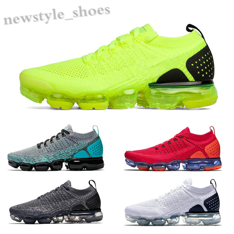 

2019 Mens Womens Shoes FLY Moc 2.0 Yellow Cushion Tennis Shoes Triple White Black Red Orbit Sports Designer Trainers 36-45 TK06, #7