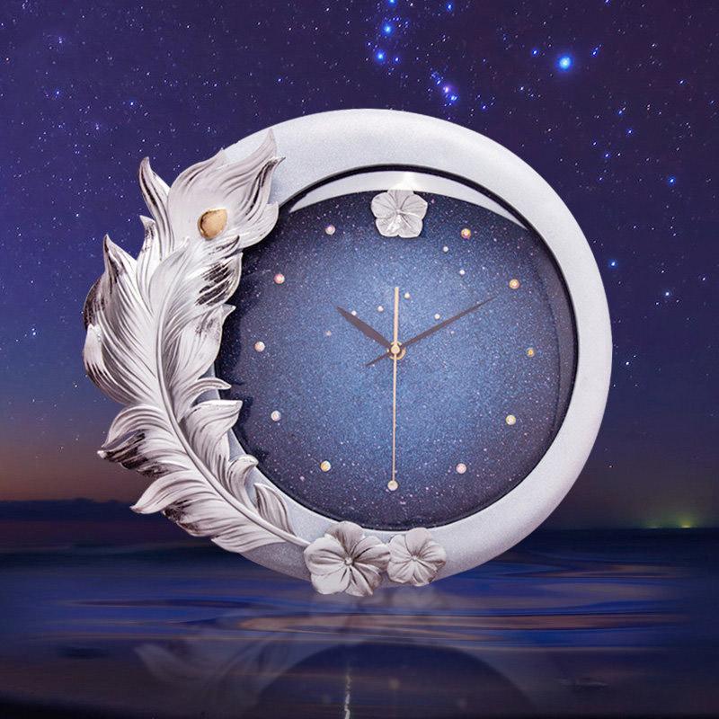 

Clock wall clock living room creative art decoration hanging table home personality fashion modern minimalist starry sky