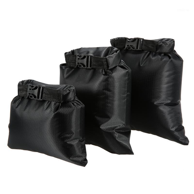 

Lixada 3pcs 1L+2L+3L Waterproof Dry Bag PU Swimming Bag Outdoor Dry Sacks Kayaking Camping Climbing Storage Pouch Backpack1, Black