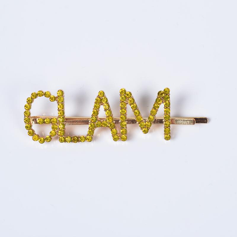 

Luxury Crystal Letter GLAM Hairpins Women Hair Jewelry CZ Rhinestone Alphabet Hair Clips Fashion Pearl Hairpin Long Barrettes