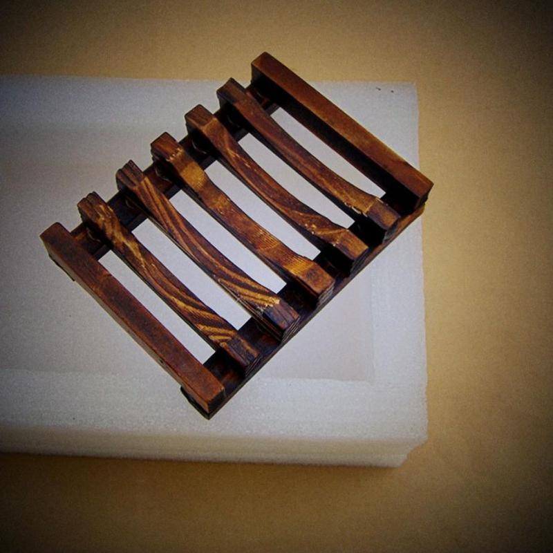 

New Qualified Bathroom Bath Accessories Handmade Natural Wood Soap Dish/Soap Holder Levert Dropship dig6219