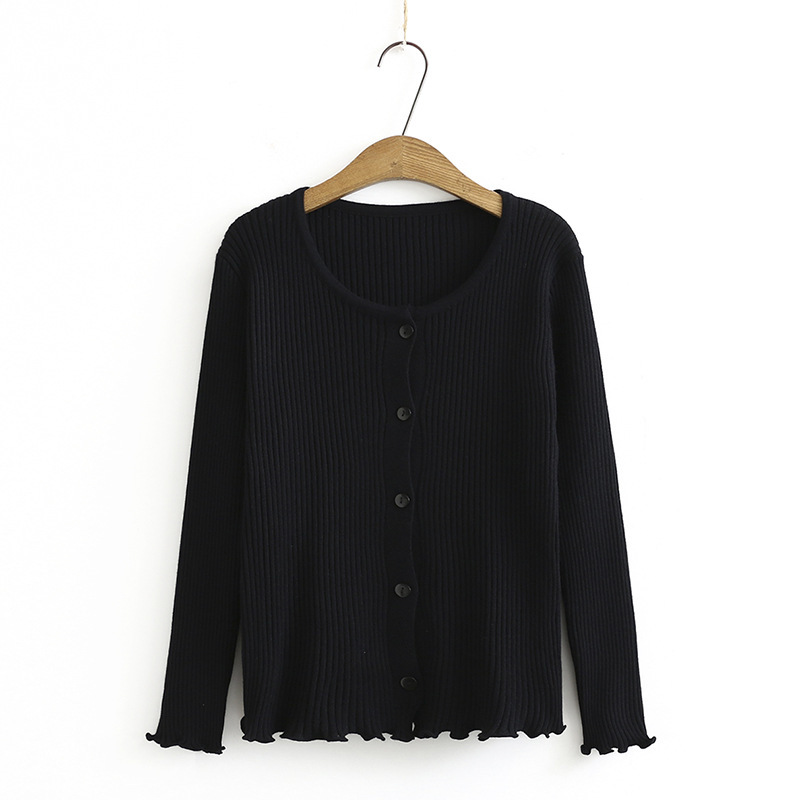 

Size -3xl Plus Around the Female Neck Solid Autumn Cardigan Crochet Outerwear Women's Sweaters 8unp, Green