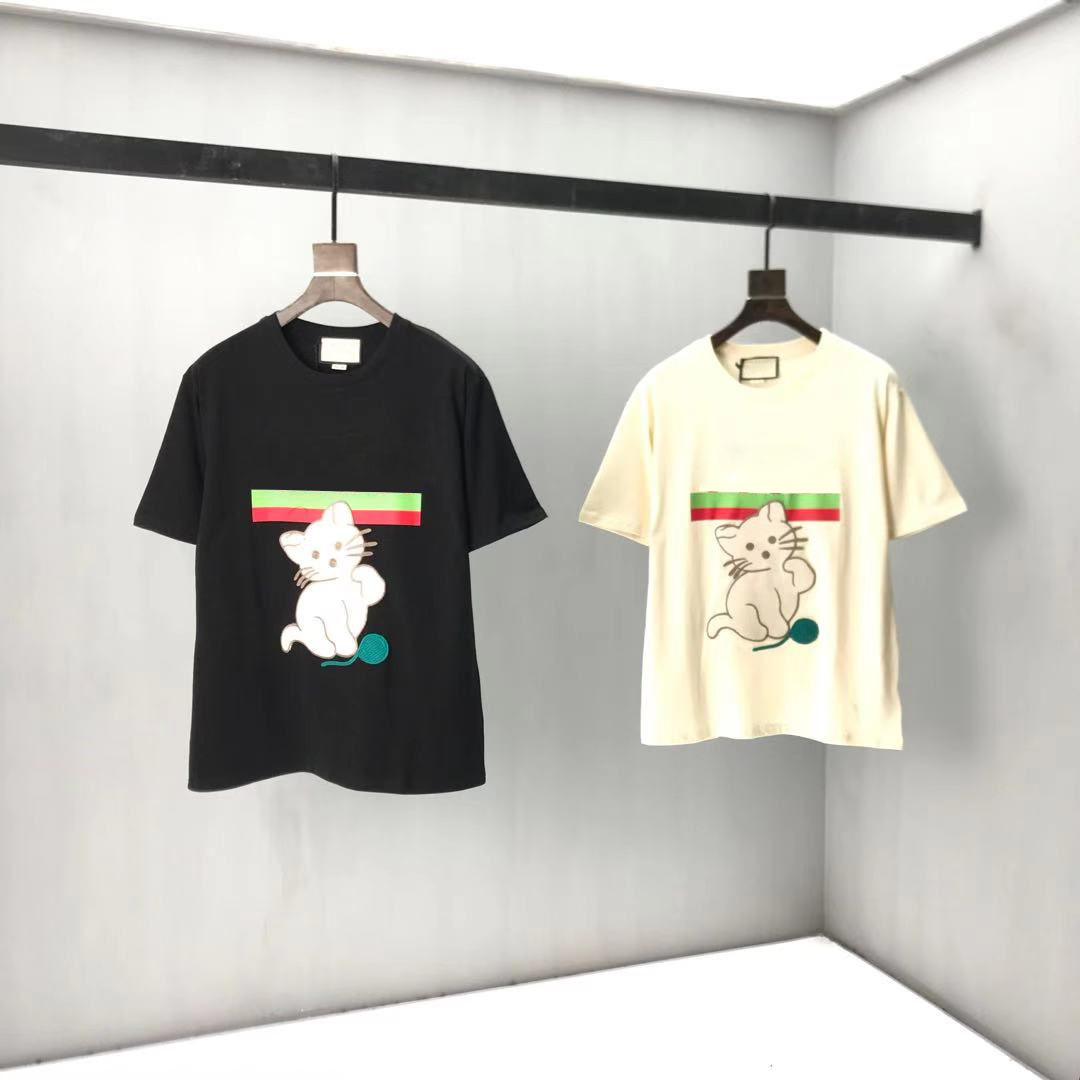 

2021 latest style T-shirt, casual men's printed fashion short sleeve T-shirt, high quality cotton quality.-W3 0038#VCD888, White
