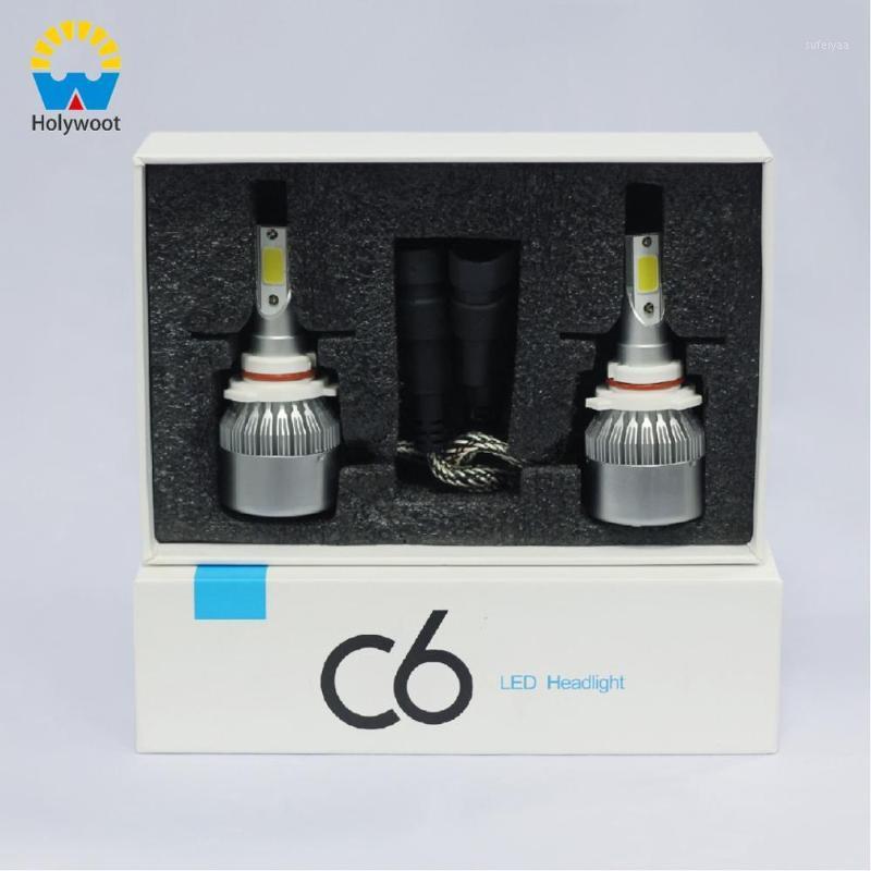 

C6 Led Headlight Bulbs LED Car Lights 4 9006 Auto Headlamps1