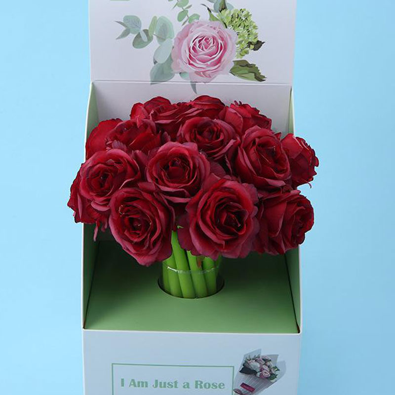 

0.5mm Novelty Creative Red Rose Flower Gel Pens Office Student Wedding Gifts School Stationery Writing Supplies
