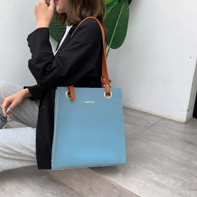 

Evening Bags Large Tote Luxury Handbags Women Fashion Bag Designer Brand PU Leather Shoulder Top Handle Female Sac A Main 2022
