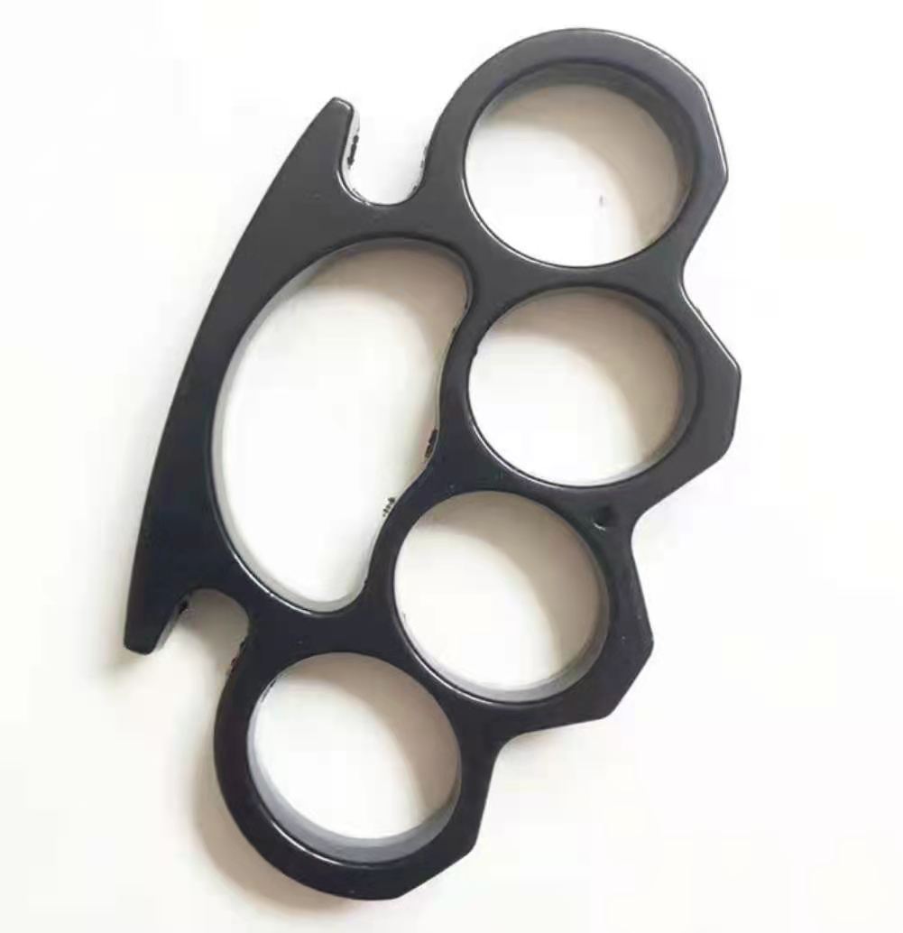 

Colorful glass fiber finger tiger four finger self defense weapon iron four finger self defense hand brace zinc alloy self defense equipm264