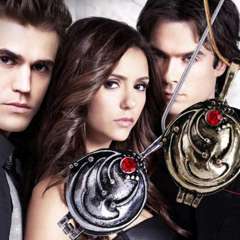 

New Fashion Retro Necklace & Pendant Vampire Diary Elena Gilbert Verne Prairie