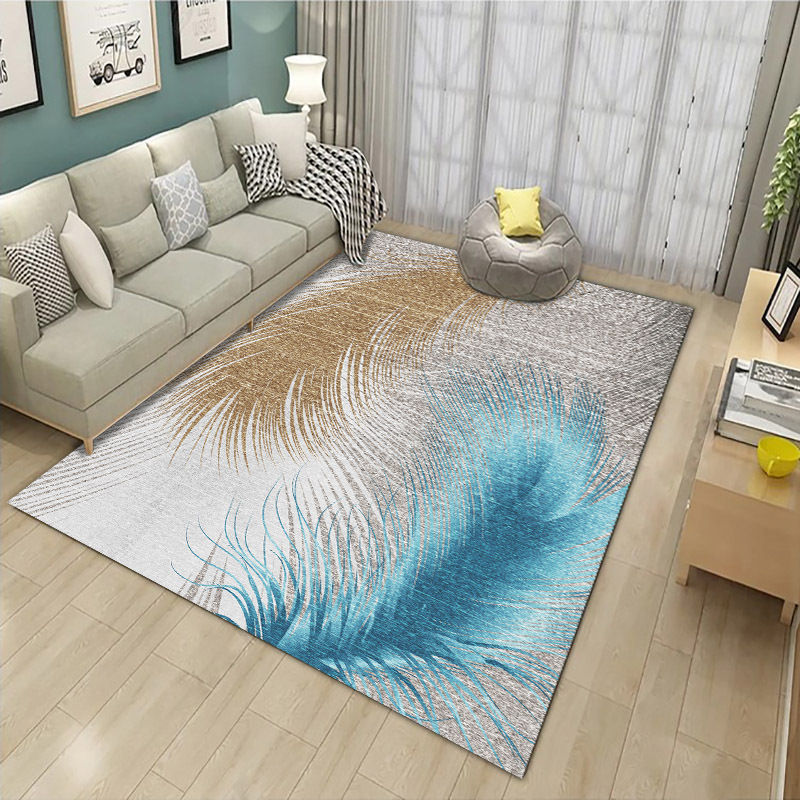 

Fashion Carpet Rug For Living Room Anti-Slip Washable Printing Geometric Adult Kids Play Parlor Floor Mat Bedroom Door