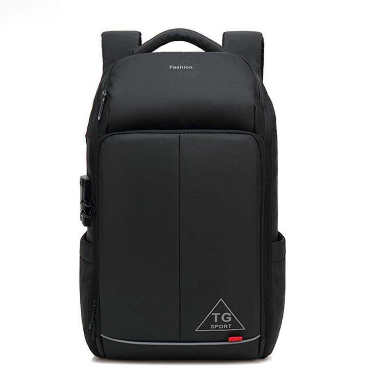 

Laptop Backpacks Men's Backpack Anti Theft Backpack Male School Bags Waterproof Business Travel Notebook Multifunction, Black
